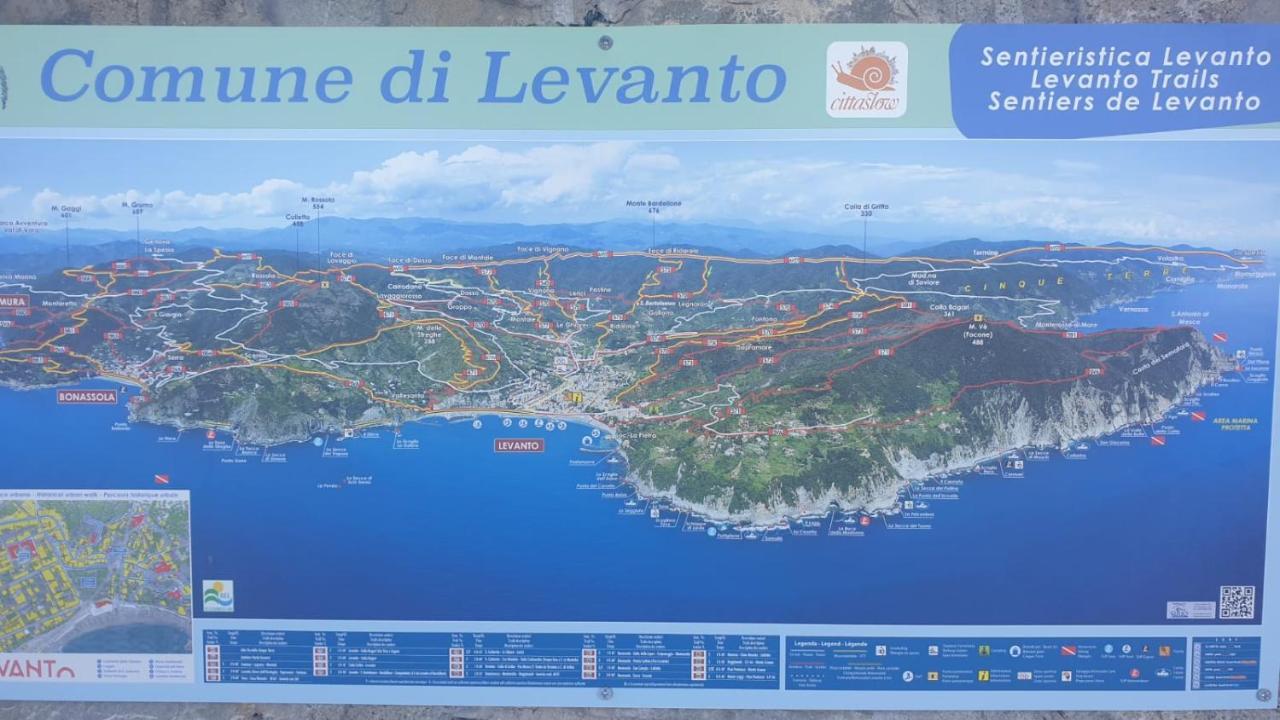Villa Tramonto Levanto Ngoại thất bức ảnh